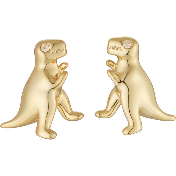 COACH Náušnice béžová / zlatá 40965848