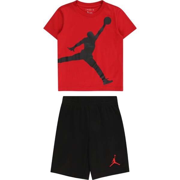 Jordan Set JUMBO tmavočervená / čierna 61943358