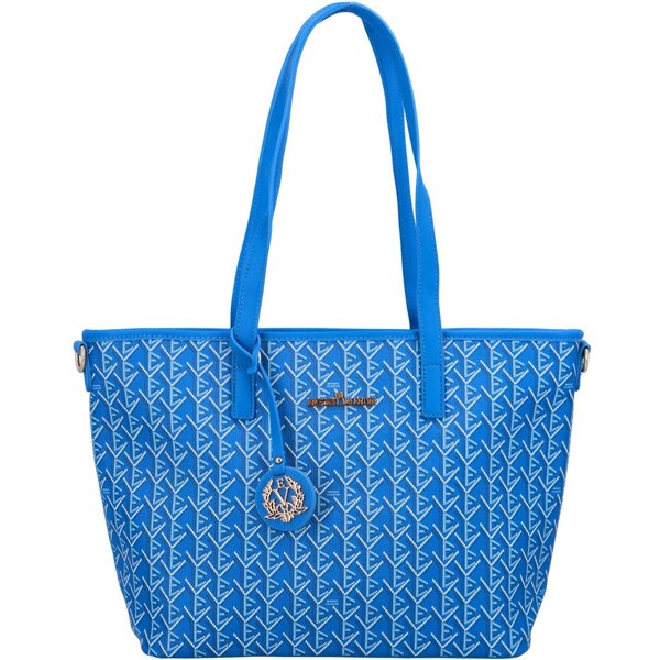 Coveri World Pevná dámska kabelka modrá - Coveri Lusingiero modrá 42668033