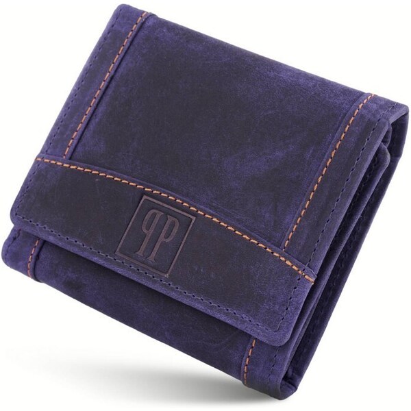 PAOLO PERUZZI Dámska kožená peňaženka s RFID | fialová T-70-PU 40929128