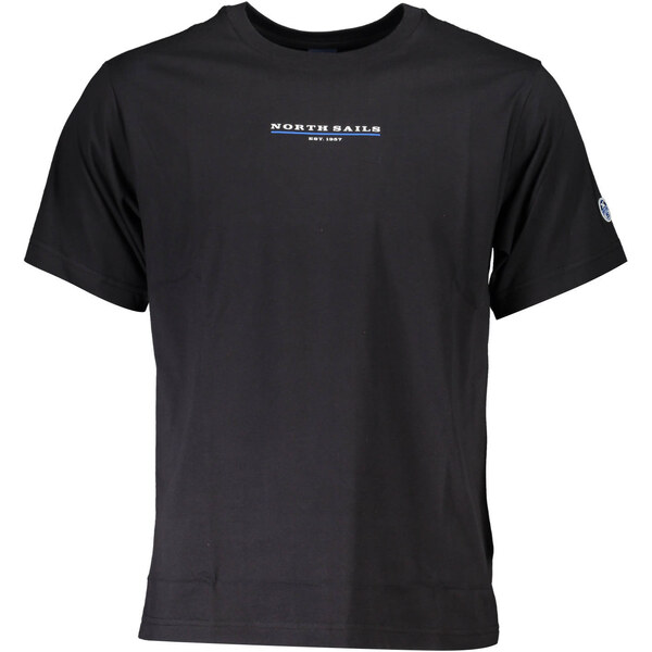Čierne pánske tričko North Sails s krátkym rukávom 64703422