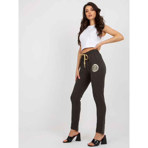 RELEVANCE Sweatpants-RV-DR-6742.57-dark khaki 64664923