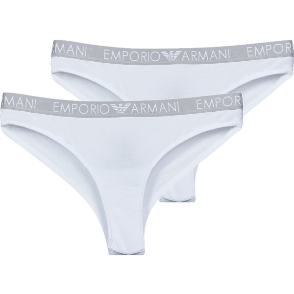 Emporio Armani Klasické nohavičky BI-PACK BRAZILIAN BRIEF PACK X2 42855108