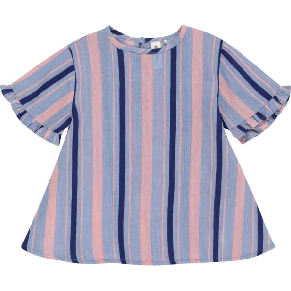 ABOUT YOU Blúzka Linda námornícka modrá / dymovo modrá / ružová 54247235