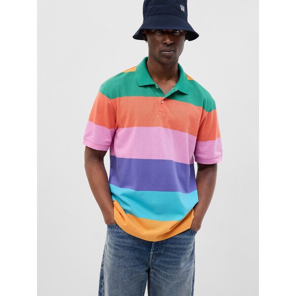 GAP Pánske Piqué polo tričko 570043-00 66268135