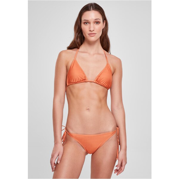 Urban Classics Womens recycled triangle bikini vintageorange 50661340