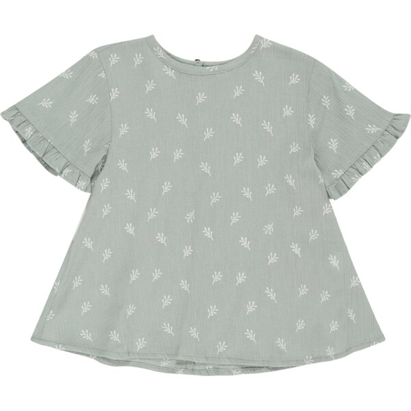 ABOUT YOU Blúzka Linda mätová / biela 54247237