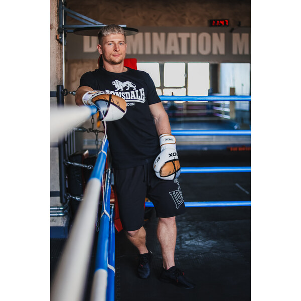 Pánske bežecké nohavice a šortky Lonsdale Regular fit dvojbalenie 36098297