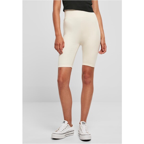 Urban Classics Womens high-waisted cycling shorts whitesand 50648571