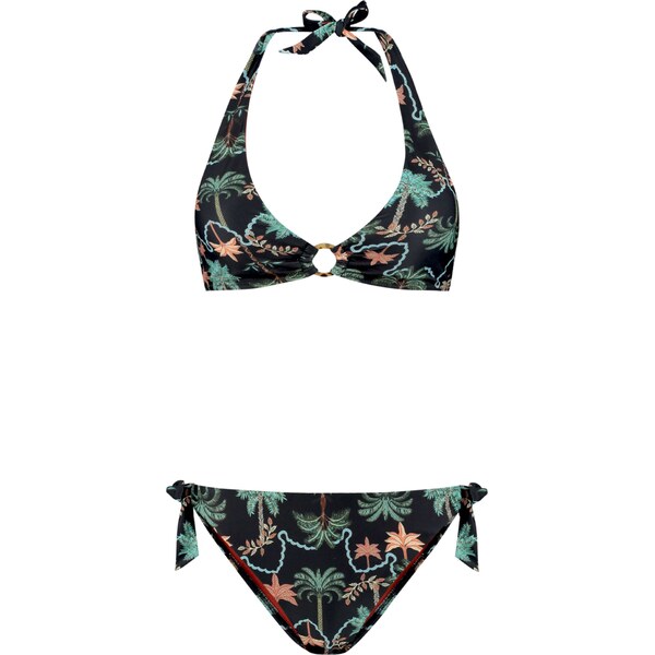 Shiwi Bikiny Caro zelená / nefritová / oranžová / čierna 54245662