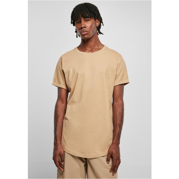 Urban Classics Long T-shirt Turnup Unionbeige 50686294