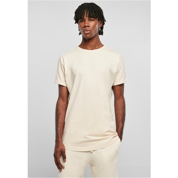 Urban Classics White sand T-shirt with a long shape 65203051