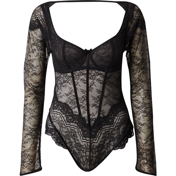 Hunkemöller Body Mabel čierna 54247416