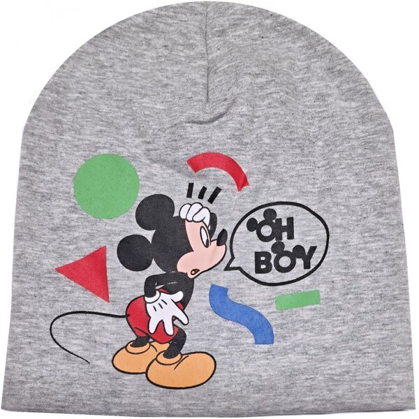 Setino Chlapčenská jarná / jesenná čiapka Mickey Mouse - Oh Boy 41021034