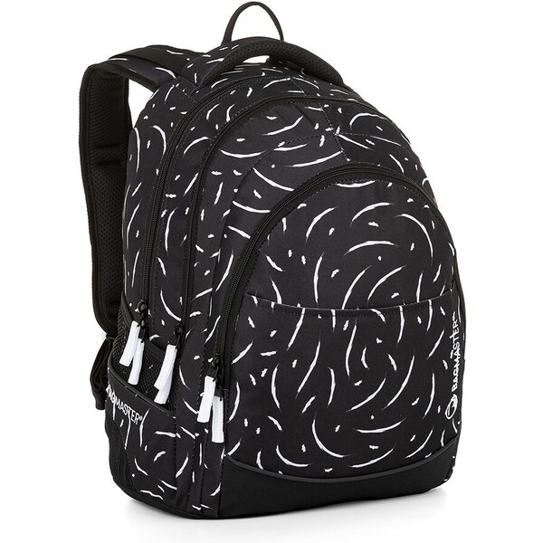 Bagmaster DIGITAL 23 A studentský batoh - čierno biely 62194546