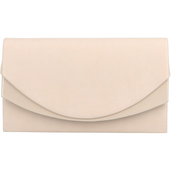 Dámska spoločenská listová kabelka béžová - Delami Kate béžová 42153713