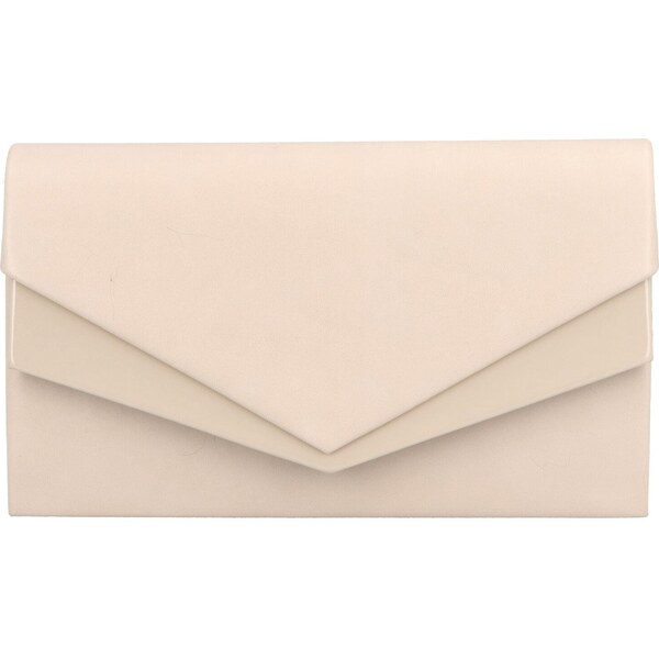 Dámska spoločenská listová kabelka béžová - Delami Monica béžová 42153710