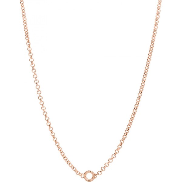 Rosato Bronzový náhrdelník s krúžkom na prívesky Storie RZC004 66590706