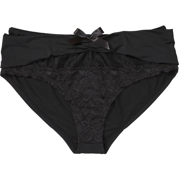 bonprix Bokové nohavičkys recyklovaným polyamidom, farba čierna 44741218