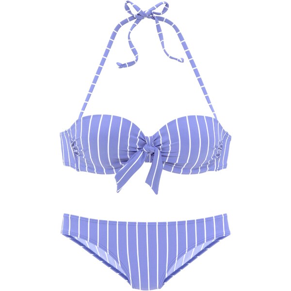 VIVANCE Bikiny svetlomodrá / biela 54247156