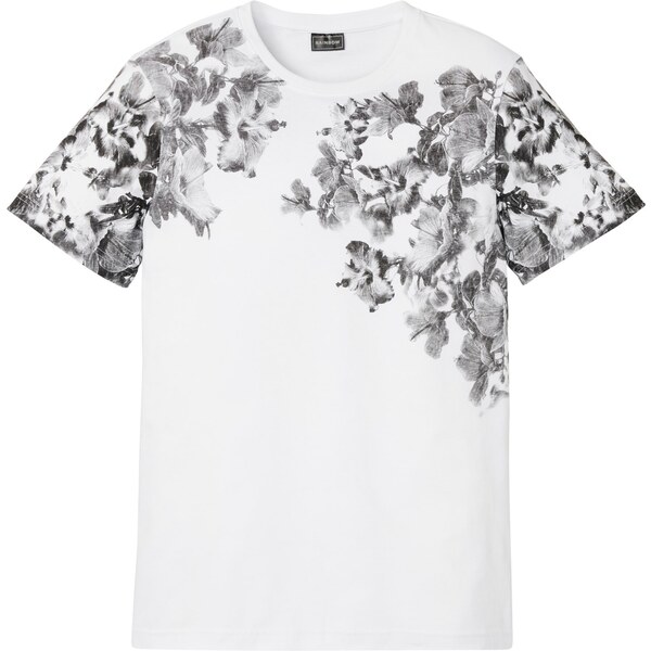 bonprix Tričko, Slim Fit, farba biela 50747710