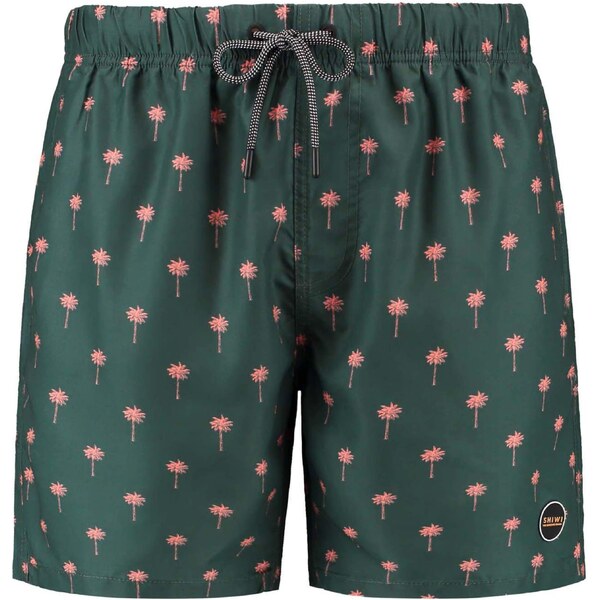 Shiwi Plavecké šortky tmavozelená / broskyňová 54245670