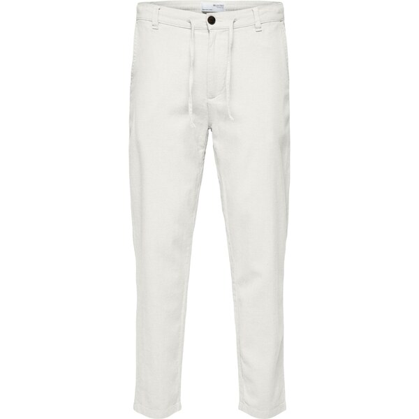 SELECTED Chino nohavice Brody biela 54242935