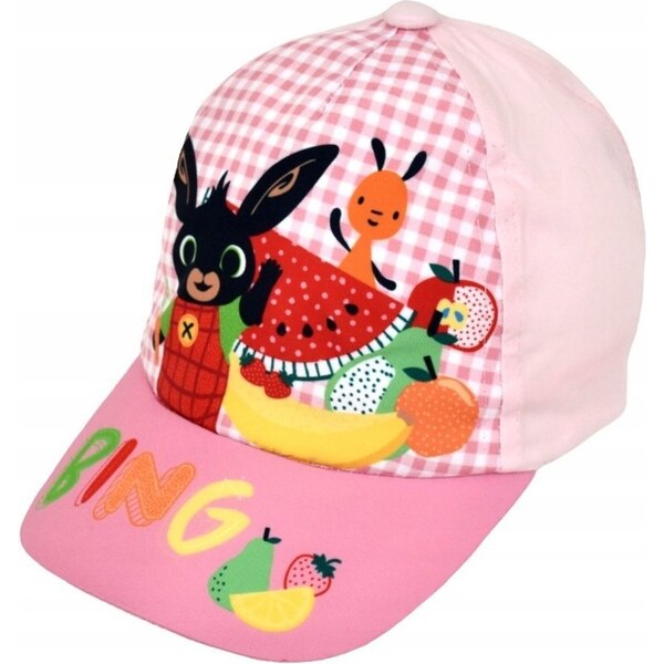 Setino Detská baby šiltovka Zajačik Bing a ovocie 41197547