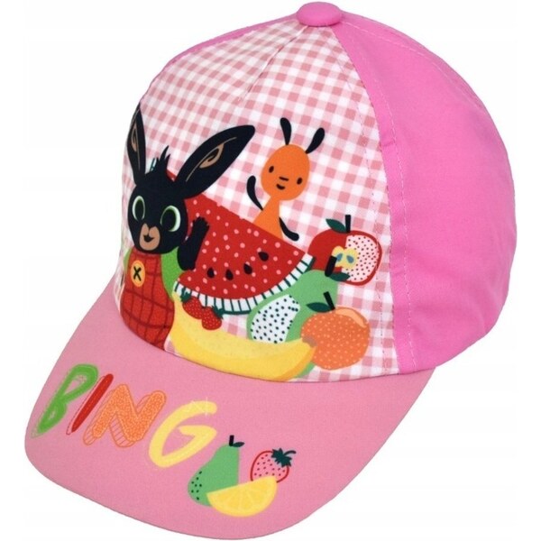 Setino Detská baby šiltovka Zajačik Bing a ovocie 41197548