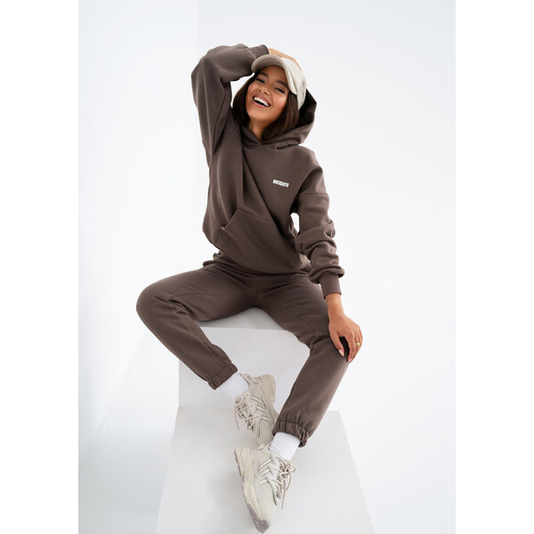 Mosquito Dámske tepláky Pure Savannah Tan hnedé, Farba hnedá 41203282