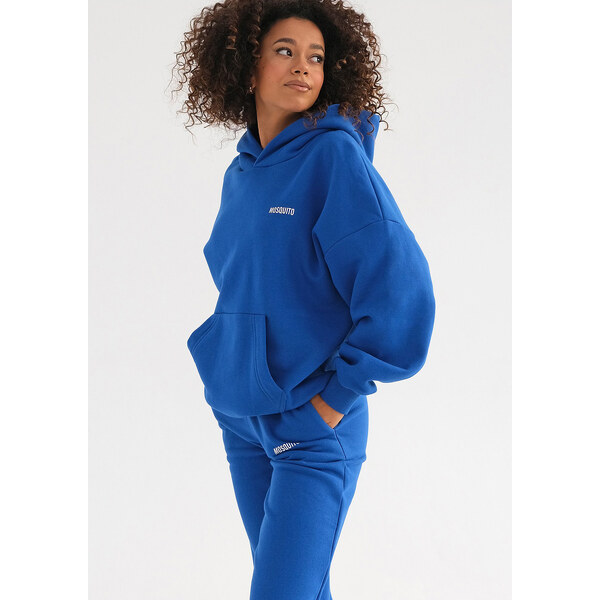 Mosquito Dámska tepláková mikina s kapucňou Pure Cobalt Blue modrá, 41203285