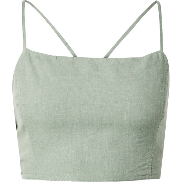 A LOT LESS Top Lucia pastelovo zelená 54246623