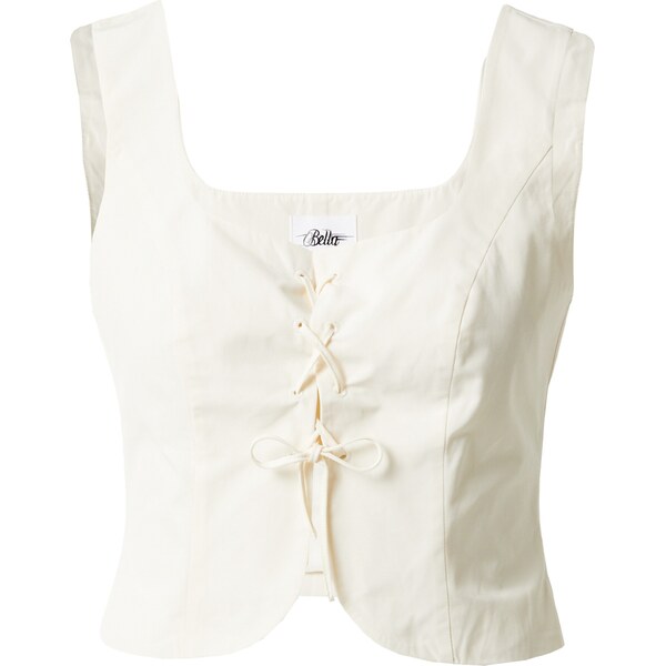 Bella x ABOUT YOU Top Giselle biela 41263763