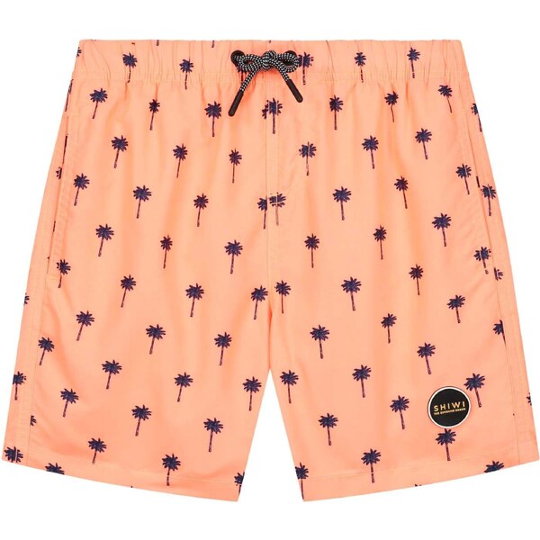 Shiwi Plavecké šortky Scratched námornícka modrá / marhuľová 65642372