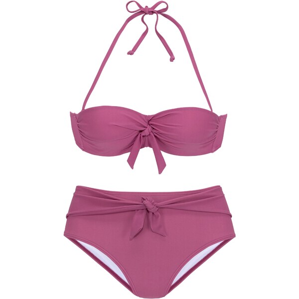 BUFFALO Bikiny červeno-fialová 54247639