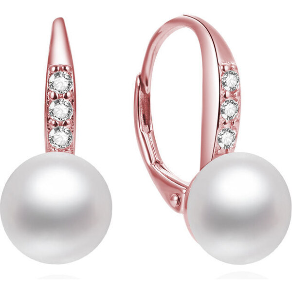 Olivie Strieborné náušnice PERLA ROSE 7425 41336099