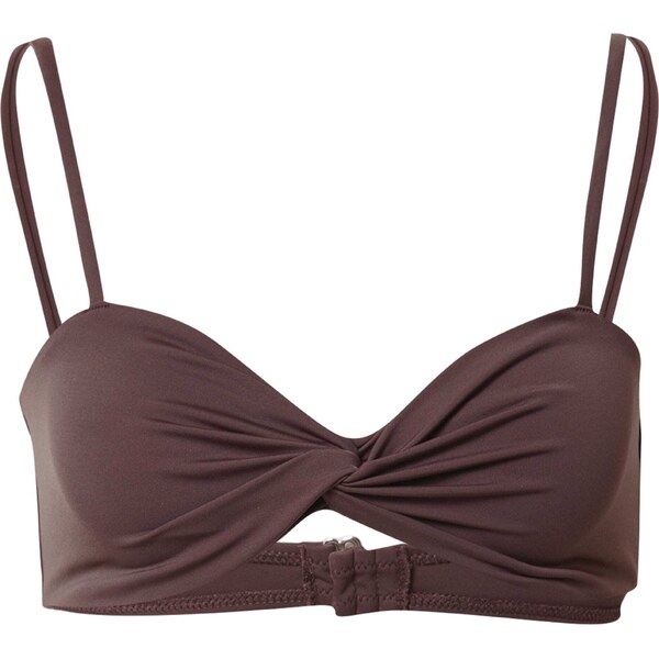 A LOT LESS Bikinový top Felice hnedá 41355566