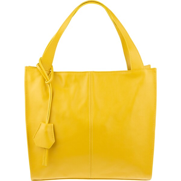 Žltá kožená talianska kabelka Michaela Gialla NovaKabelka.sk 41316218