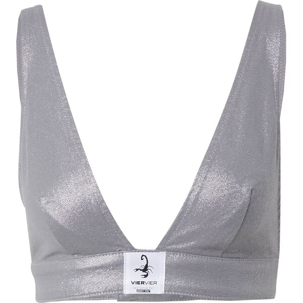 VIERVIER Top Georg čierna / strieborná / biela 41356223