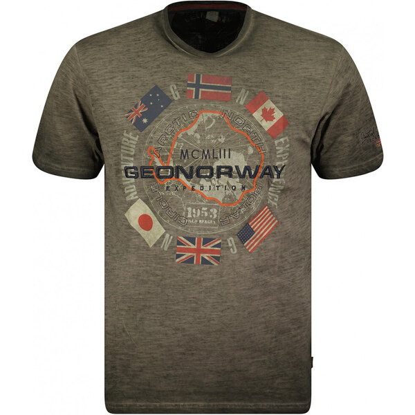 GEOGRAPHICAL NORWAY tričko pánské JIRKEL MEN 61458290