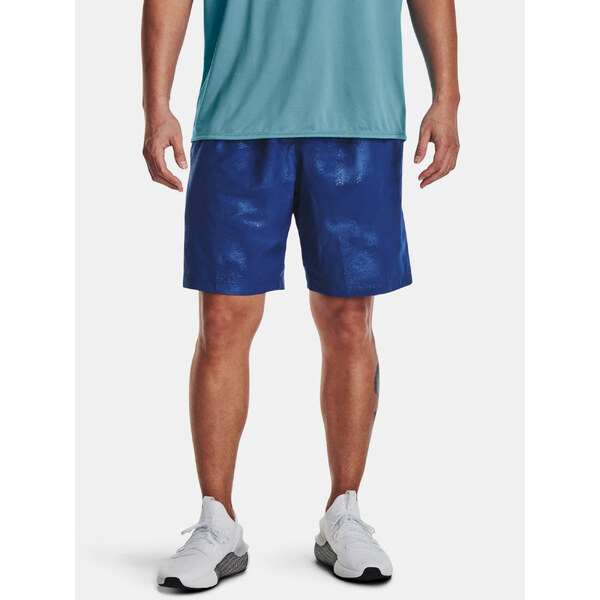 Tmavomodré športové kraťasy Under Armour UA Woven Emboss Short 66275926