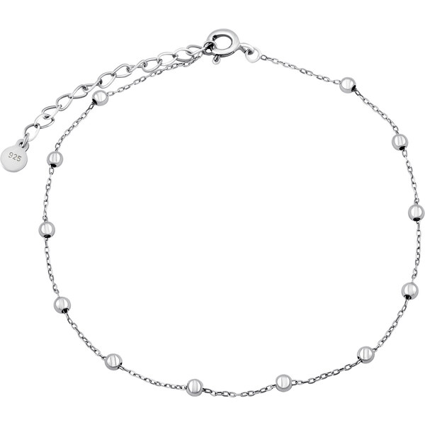 Silvego Strieborná retiazka na nohu Vanda s guličkami ZT180398A 66581182
