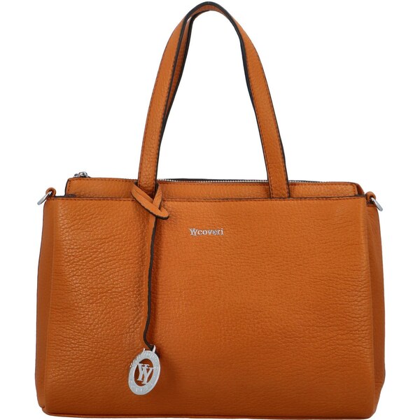 Coveri World Dámska kabelka na rameno koňaková - Coveri Giadia koňak 47617314