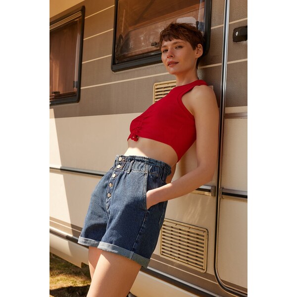 Dámske kraťasy Trendyol Denim 25513824