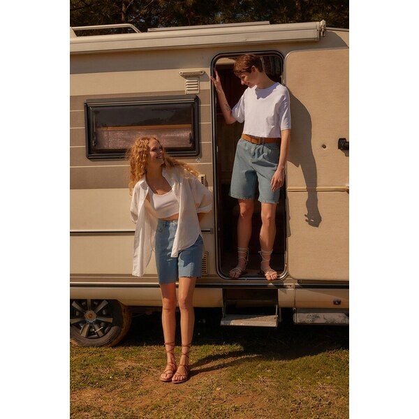 Dámske kraťasy Trendyol Denim 65355918