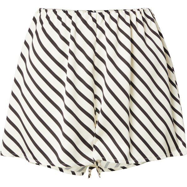 EDITED Nohavice Emelie čierna / biela 55801025