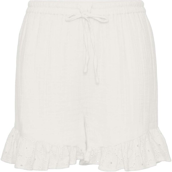 PIECES Nohavice KIARA biela 54245100