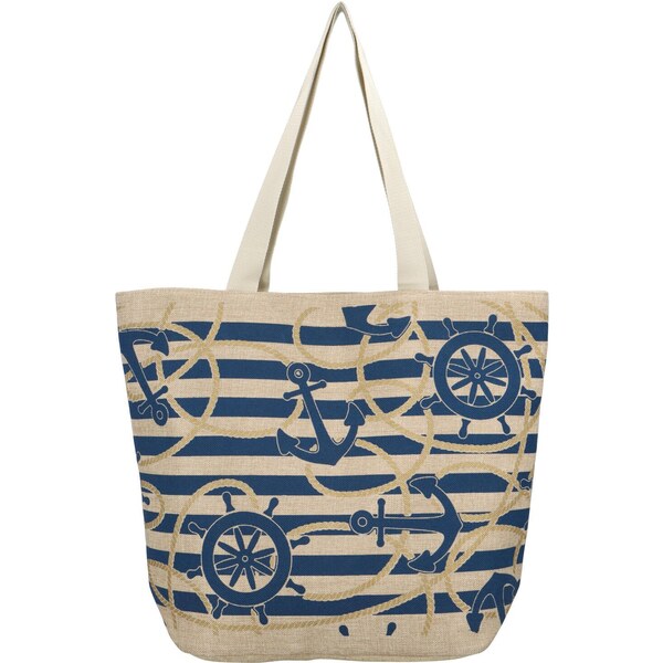 Látková plážová taška béžová - Delami Biulgi 8 béžová 43934041