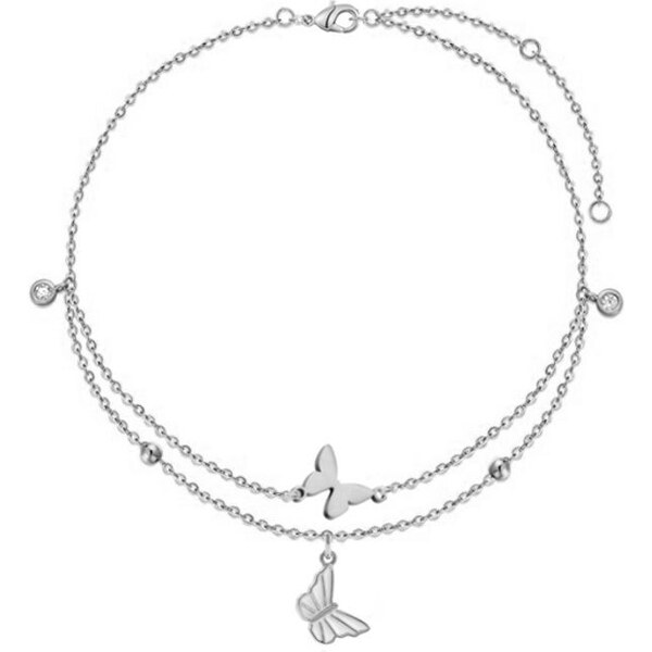 SWAROVSKI Elements Swarovski e. retiazka na nohu Miss Butterfly, motýľ 41457791