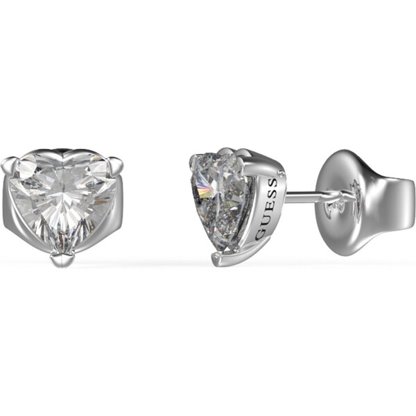 Guess Oceľové náušnice s čírymi kubickými zirkónmi Frontiers 66587114